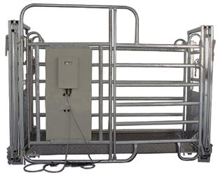 Treibganglesegerät TL-01 erfaßt Tiernummern im Vorbeilaufen Treibganglesegerät TL-01 erfaßt Tiernummern im Vorbeilaufen