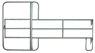 Zaunelement mit Türe, speziell für Airone Zelt 4 x 4 m